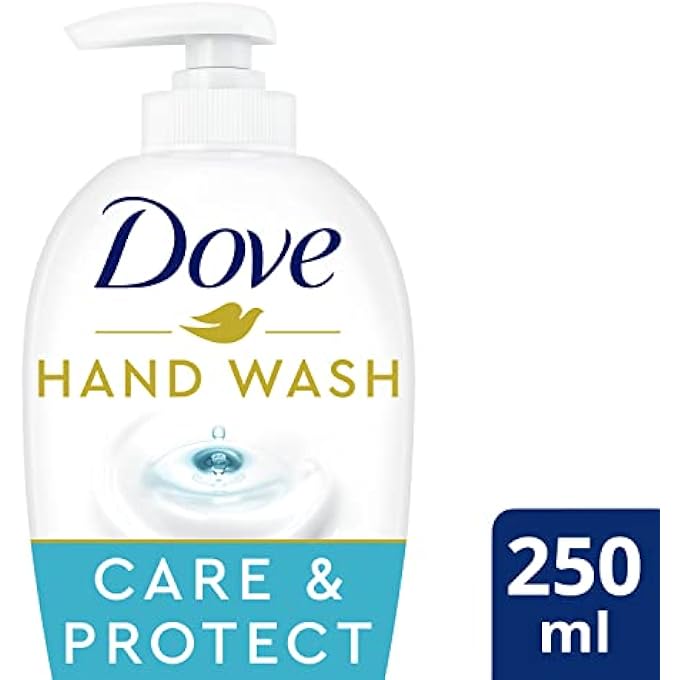 Dove LIQUID HAND SOAP CARE AND PROTECTION WITH ANTIBACTERIAL AND 5 MOISTURIZING INGREDIENTS, PACK 6 X 250 ML - Image 4